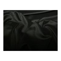 Cashmere Wool Coating Dress Fabric Black