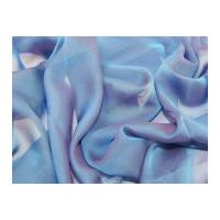 Cationic Chiffon Dress Fabric Hyacinth