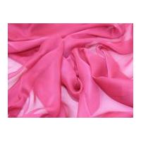 cationic chiffon dress fabric cerise pink