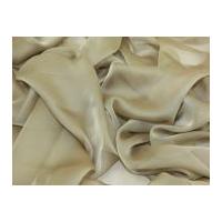 Cationic Chiffon Dress Fabric Taupe