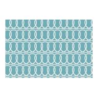 Camelot Fabrics Rise & Shine Loops Poplin Quilting Fabric Teal