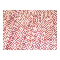 Camelot Fabrics Iconic Mod Weave Quilting Fabric Pink