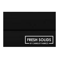 Camelot Fabrics Fresh Solids Poplin Quilting Fabric Black