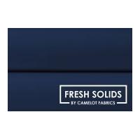 Camelot Fabrics Fresh Solids Poplin Quilting Fabric Navy