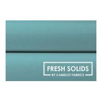 Camelot Fabrics Fresh Solids Poplin Quilting Fabric Tide