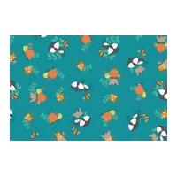 Camelot Fabrics Let's Go Critters Poplin Quilting Fabric Blue