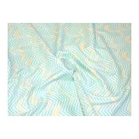 Camelot Fabrics Penelope Amor Chevron Quilting Fabric Aqua