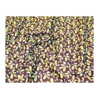 Camelot Fabrics Whoo\'s Cute Acorns Leaves Quilting Fabric Brown