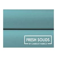 Camelot Fabrics Fresh Solids Poplin Quilting Fabric Tide