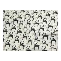 Camelot Fabrics The Imaginarium Giraffes Quilting Fabric Grey