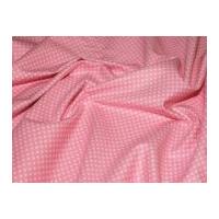 Camelot Fabrics Itty Bitty Polka Dots Quilting Fabric Pink