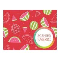 Camelot Fabrics Scented Quilting Fabric Watermelon Watermelon