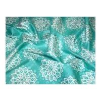 Camelot Fabrics Mint To Be Mandala Quilting Fabric