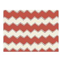 Camelot Fabrics Playground Zig Zags Quilting Fabric Red