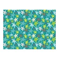 Camelot Fabrics Starfish Sea Life Quilting Fabric Bali