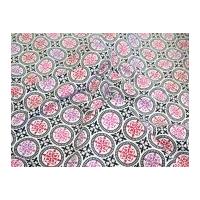 camelot fabrics kabloom mosaic quilting fabric pink
