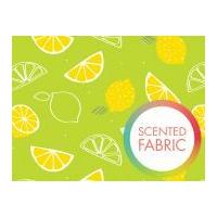 Camelot Fabrics Scented Quilting Fabric Lemon Zest Lemon Zest