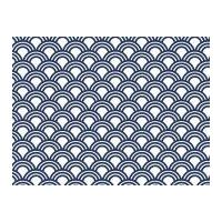 Camelot Fabrics Scallops Elixir Quilting Fabric Navy