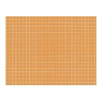 Camelot Fabrics Playground Tonal Grid Quilting Fabric Orange