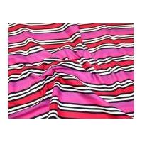 Camelot Fabrics Kabloom! Stripes Quilting Fabric Pink