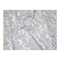 Camelot Fabrics Penelope Amor Chevron Quilting Fabric Grey