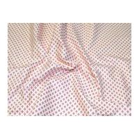 Camelot Fabrics Iconic Sartorial on Quilting Fabric Pink on White