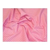 Camelot Fabrics Whoo's Cute Tonal Dots Quilting Fabric Pink