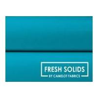 Camelot Fabrics Fresh Solids Poplin Quilting Fabric Topaz