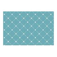 camelot fabrics rise shine lattice poplin quilting fabric teal