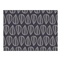 Camelot Fabrics What\'s Cookin\' Leaves Quilting Fabric Grey