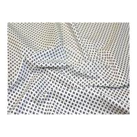 Camelot Fabrics Iconic Sartorial on Quilting Fabric Navy on White