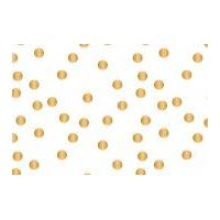 camelot fabrics nightfall confetti dots poplin quilting fabric white