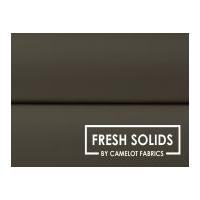 Camelot Fabrics Fresh Solids Poplin Quilting Fabric Dark Olive