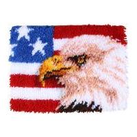 Caron WonderArt Latch Hook Rug Kit American Eagle