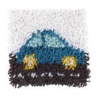 Caron WonderArt Latch Hook Rug Kit Car