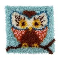 Caron WonderArt Latch Hook Rug Kit Hoot Hoot