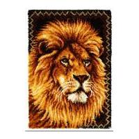 Caron WonderArt Latch Hook Rug Kit Lion