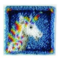Caron Latch Hook Rug Kit Unicorn