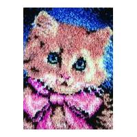 Caron WonderArt Latch Hook Rug Kit Prize Kitty