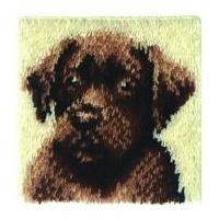 Caron WonderArt Latch Hook Rug Kit Chocolate