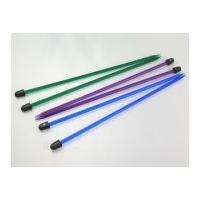 Case Clear Plastic Colourful Knitting Needles