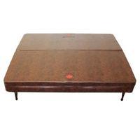 canadian spa company square brown cover l2230mm w2380 mm