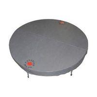 canadian spa company round grey spa cover l1980 w1980 mm