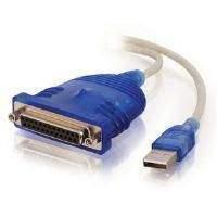 Cables To Go USB 1284 DB-25 Parallel Printer Adaptor
