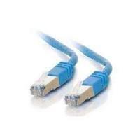 CablesToGo 15m Shielded Cat5e Moulded Patch Cable - Blue