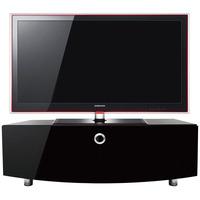 Caprico LCD TV Stand Curve In High Gloss Piano Black
