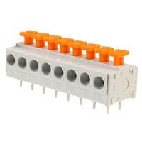 CamdenBoss CSTBV1/8 8 Way 10A 5mm Screwless Terminal Block