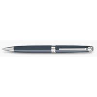 caran dache lman dark grey rhodium plated ball pen