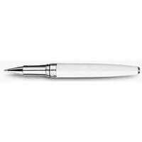 Caran d\'Ache Léman Bicolour White Silver Plated/Rhodium Coated Rollerball