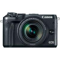 canon eos m6 mirrorless digital camera with ef m 18 150mm camera kit b ...